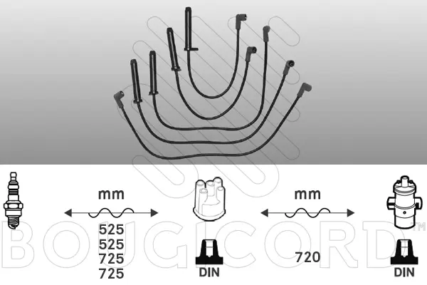 Ignition Cable Kit (7217)