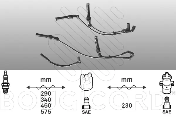 Ignition Cable Kit (4306)