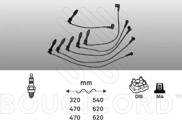Ignition Cable Kit (6503)