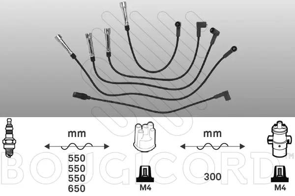 Ignition Cable Kit (7245)