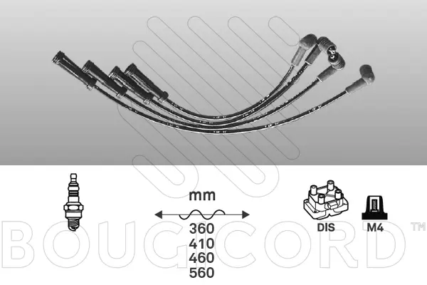 Ignition Cable Kit (1429)