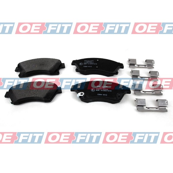 Brake Pad Set, disc brake (315 16 271 03 22)