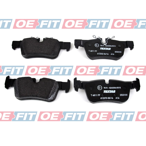 Brake Pad Set, disc brake (315 02 733 02 22)