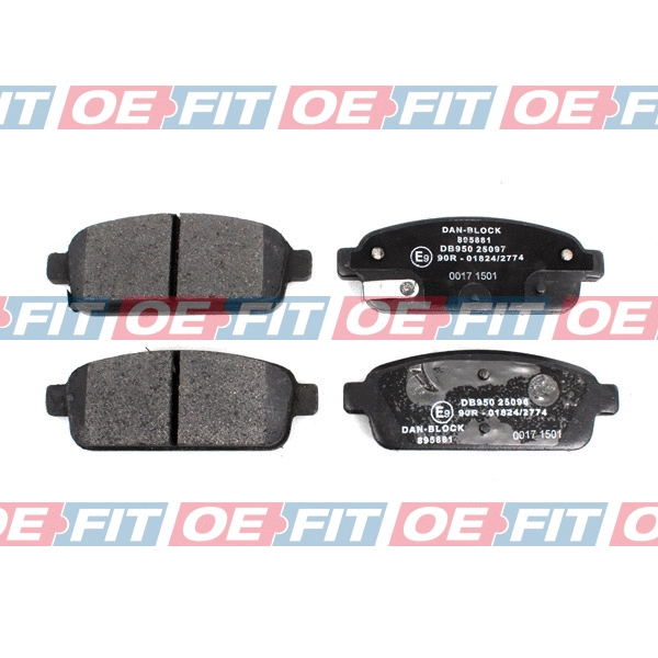 Brake Pad Set, disc brake (315 16 279 03 22)