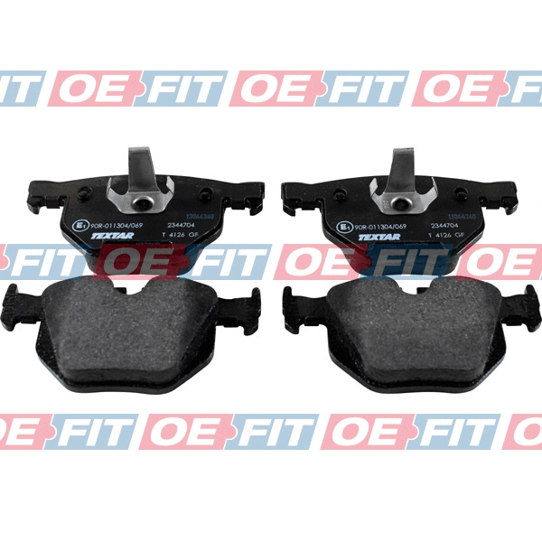 Brake Pad Set, disc brake (315 02 729 03 22)