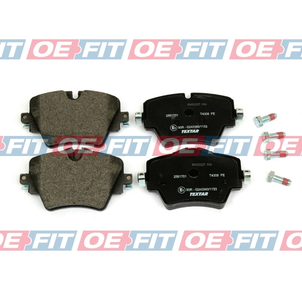 Brake Pad Set, disc brake (315 02 707 03 22)