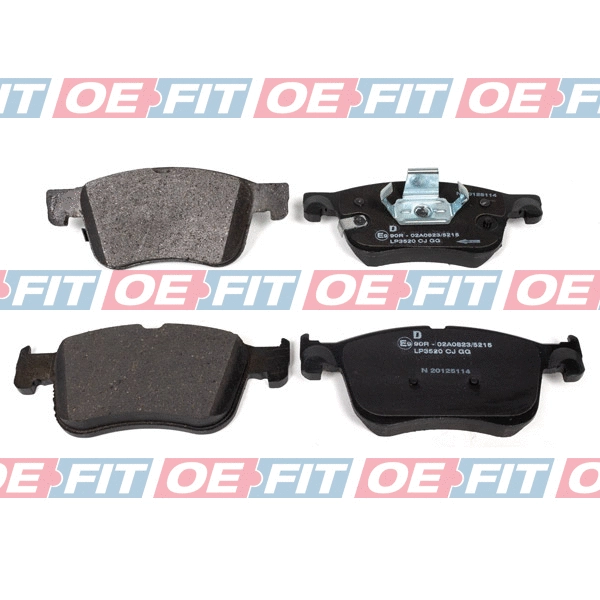 Brake Pad Set, disc brake (315 06 280 03 22)