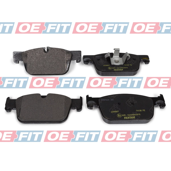 Brake Pad Set, disc brake (315 38 105 03 22)