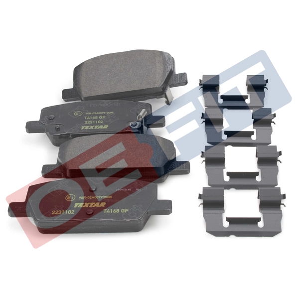 Brake Pad Set, disc brake (315 16 230 03 22)