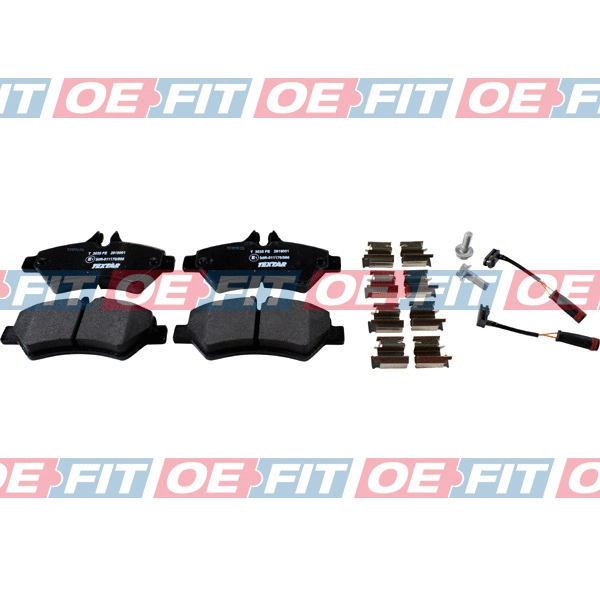 Brake Pad Set, disc brake (315 12 074 03 22)