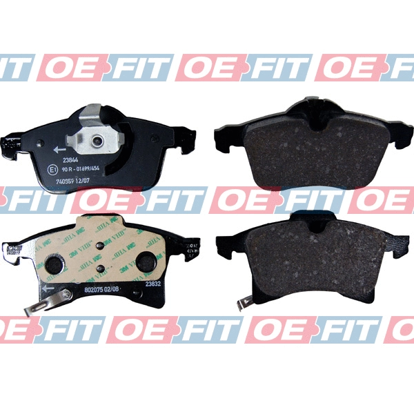 Brake Pad Set, disc brake (315 16 126 02 22)