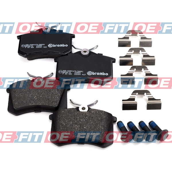 Brake Pad Set, disc brake (117 18 274 03 22)