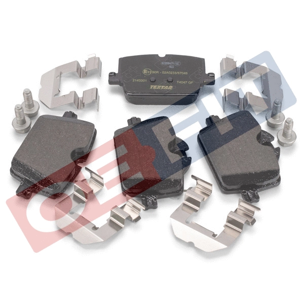 Brake Pad Set, disc brake (317 02 142 03 22)