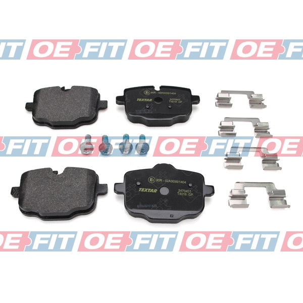 Brake Pad Set, disc brake (317 02 109 03 22)