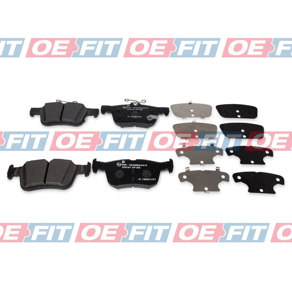 Brake Pad Set, disc brake (315 06 209 03 22)