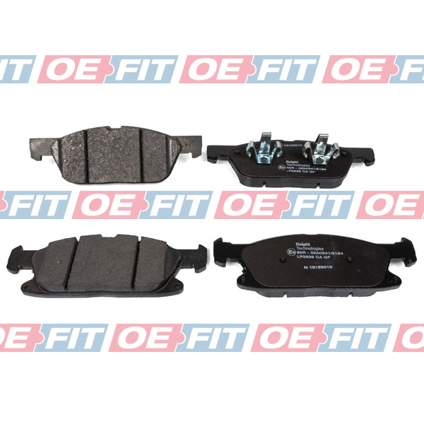 Brake Pad Set, disc brake (315 06 243 03 22)