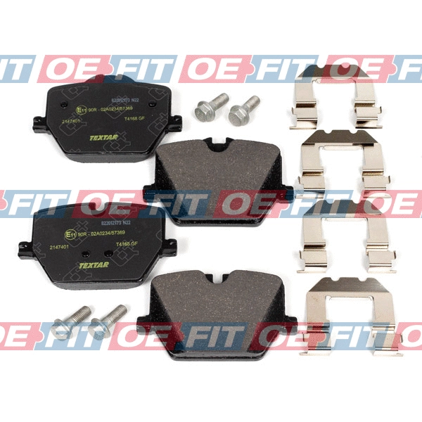 Brake Pad Set, disc brake (317 02 143 03 22)