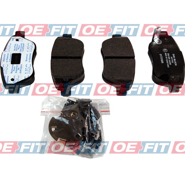 Brake Pad Set, disc brake (315 16 206 02 22)