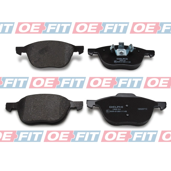 Brake Pad Set, disc brake (315 06 144 03 22)