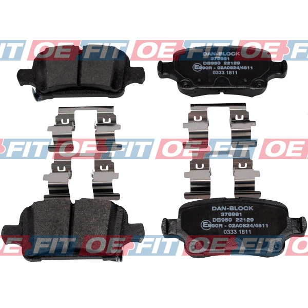 Brake Pad Set, disc brake (315 16 256 03 22)