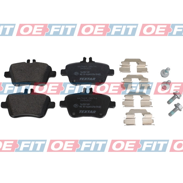 Brake Pad Set, disc brake (315 12 411 03 22)