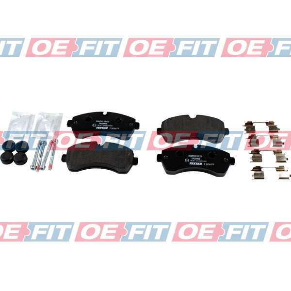 Brake Pad Set, disc brake (315 12 290 02 22)