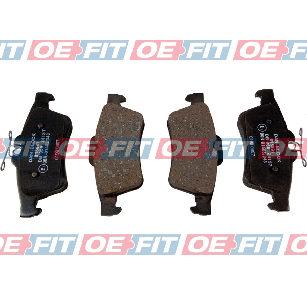 Brake Pad Set, disc brake (315 16 155 02 22)