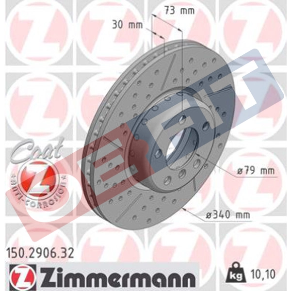 Brake Disc (317 02 130 03 22)