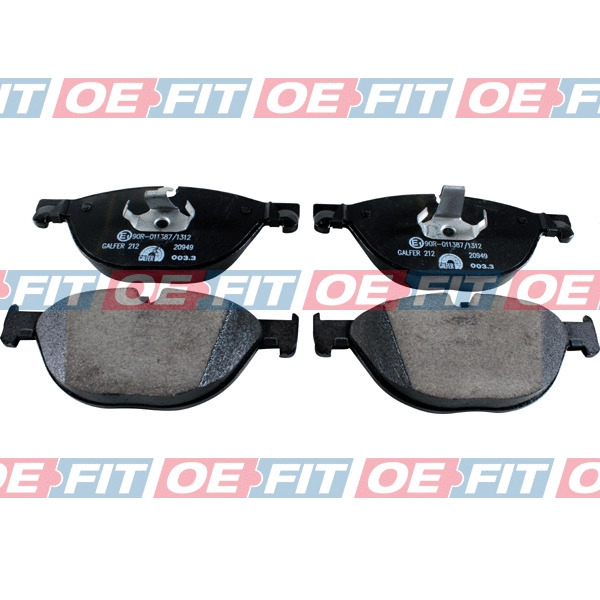 Brake Pad Set, disc brake (315 02 472 02 22)