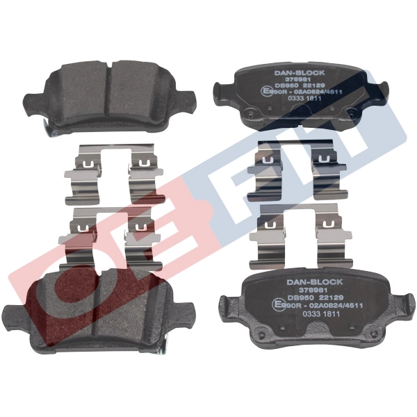 Brake Pad Set, disc brake (315 27 188 03 22)
