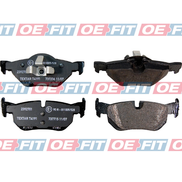 Brake Pad Set, disc brake (315 02 200 02 22)