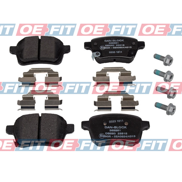 Brake Pad Set, disc brake (315 16 258 02 22)