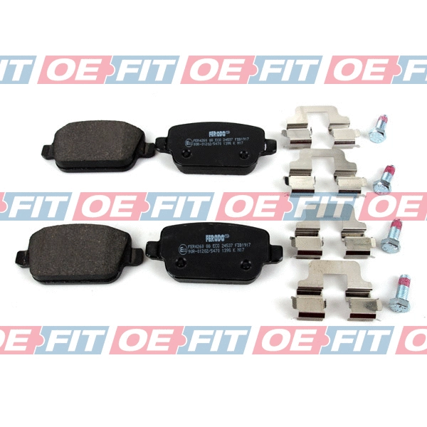 Brake Pad Set, disc brake (315 06 271 03 22)