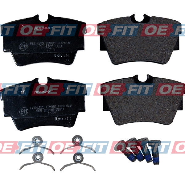 Brake Pad Set, disc brake (315 16 101 02 22)