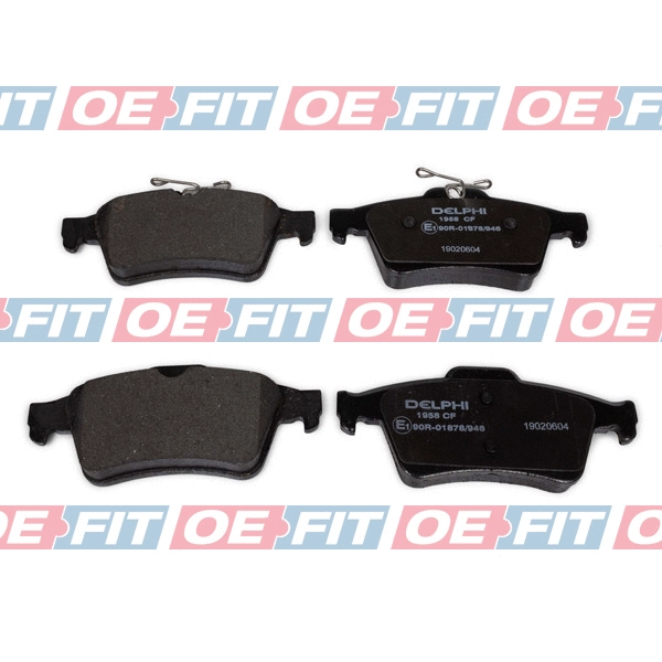 Brake Pad Set, disc brake (315 06 017 03 22)
