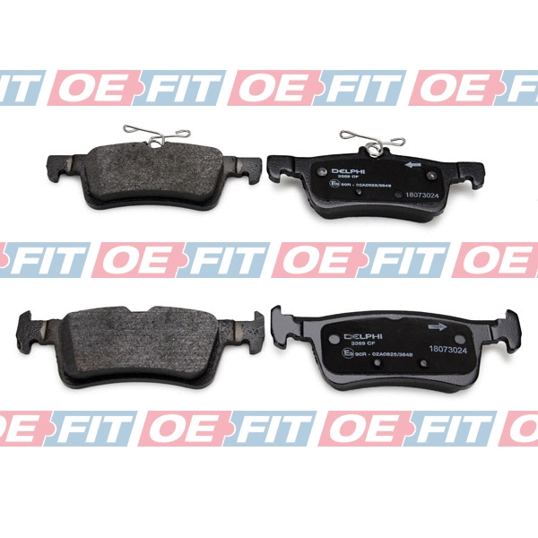 Brake Pad Set, disc brake (315 06 029 03 22)
