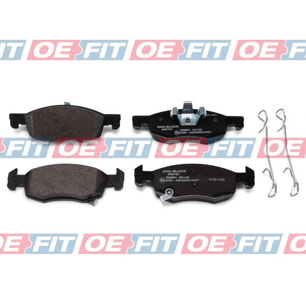 Brake Pad Set, disc brake (315 16 266 03 22)