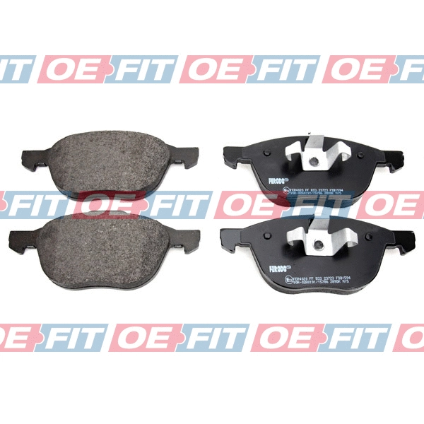 Brake Pad Set, disc brake (315 06 297 02 22)