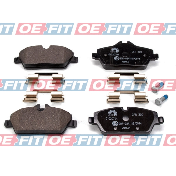 Brake Pad Set, disc brake (315 02 814 02 22)