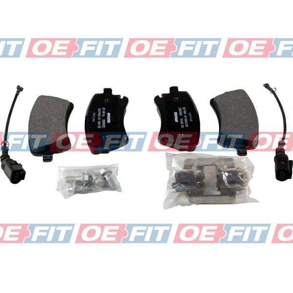 Brake Pad Set, disc brake (315 18 715 03 22)