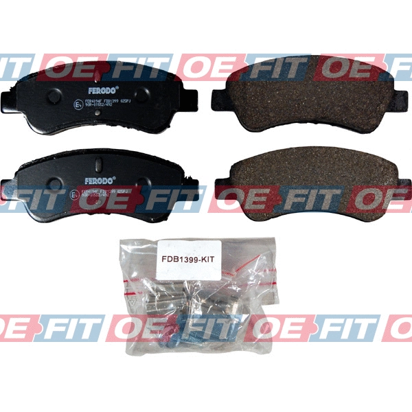 Brake Pad Set, disc brake (315 27 073 02 22)