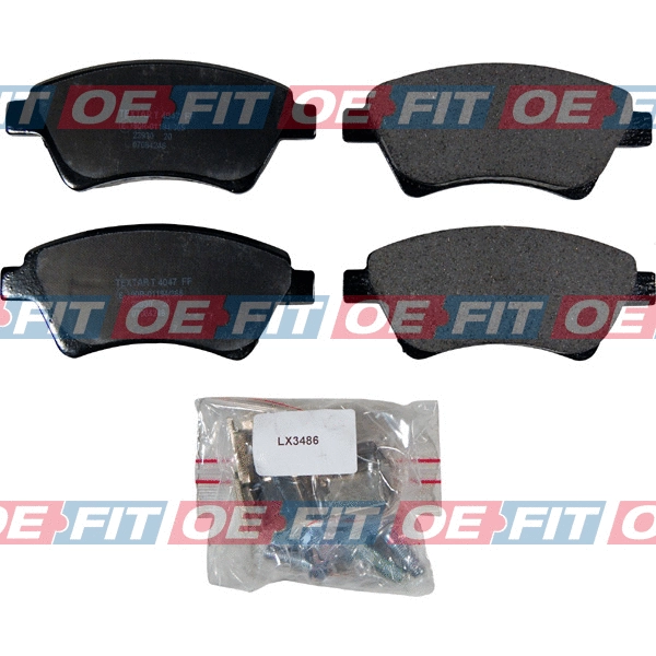 Brake Pad Set, disc brake (315 28 259 03 22)