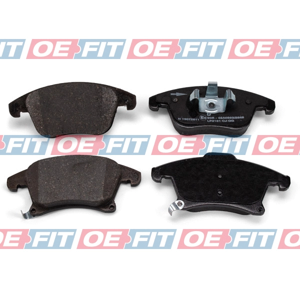 Brake Pad Set, disc brake (315 06 030 03 22)