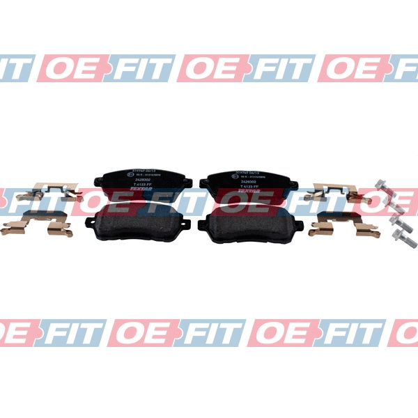 Brake Pad Set, disc brake (315 06 160 03 22)