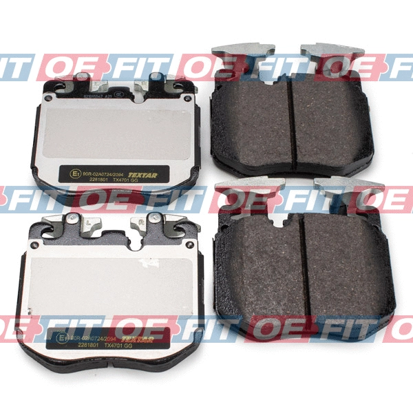 Brake Pad Set, disc brake (317 02 118 03 22)