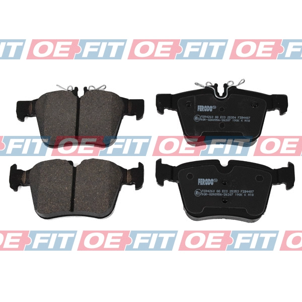 Brake Pad Set, disc brake (315 12 160 03 22)