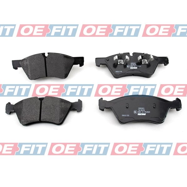 Brake Pad Set, disc brake (315 12 051 03 22)