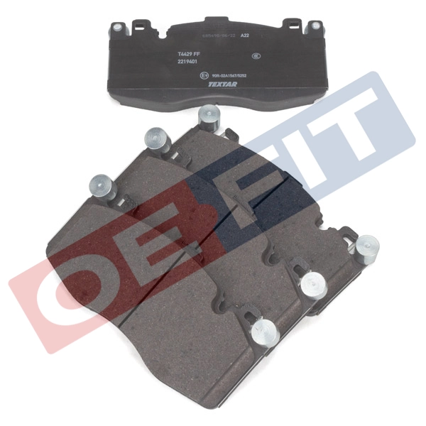 Brake Pad Set, disc brake (317 02 140 03 22)