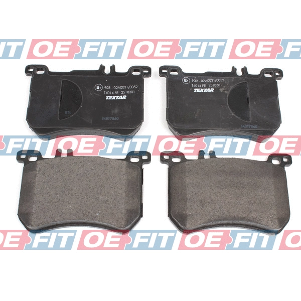 Brake Pad Set, disc brake (315 12 254 03 22)