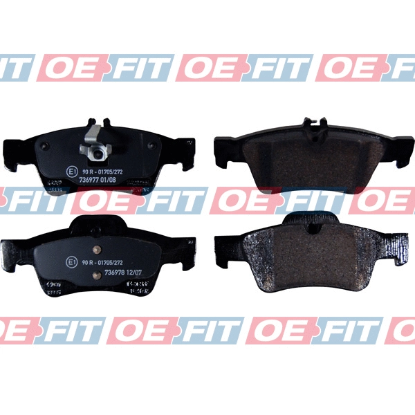 Brake Pad Set, disc brake (315 12 128 03 22)